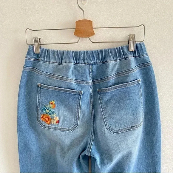 DRIFTWOOD Jeans Ruby Pull-On Relaxed Jean - Bouquet Sz Small - Picture 7 of 10